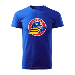 Tričko dětské logo Vítkovice - royal blue
