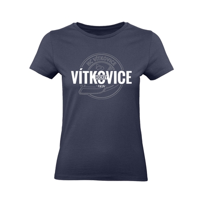 Tričko dámské edge logo s nápisem Vítkovice