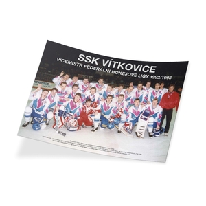 Plakát vicemistři 92/93 SSK Vítkovice
