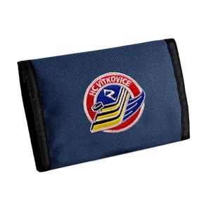 Látková peněženka Ripper logo modrá HC Vítkovice